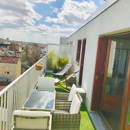 Superior Apartment - Last Floor With Nice View - Next To Metro Croix De Chavaux Line 9 Montreuil (Seine-Saint-Denis) Exterior foto